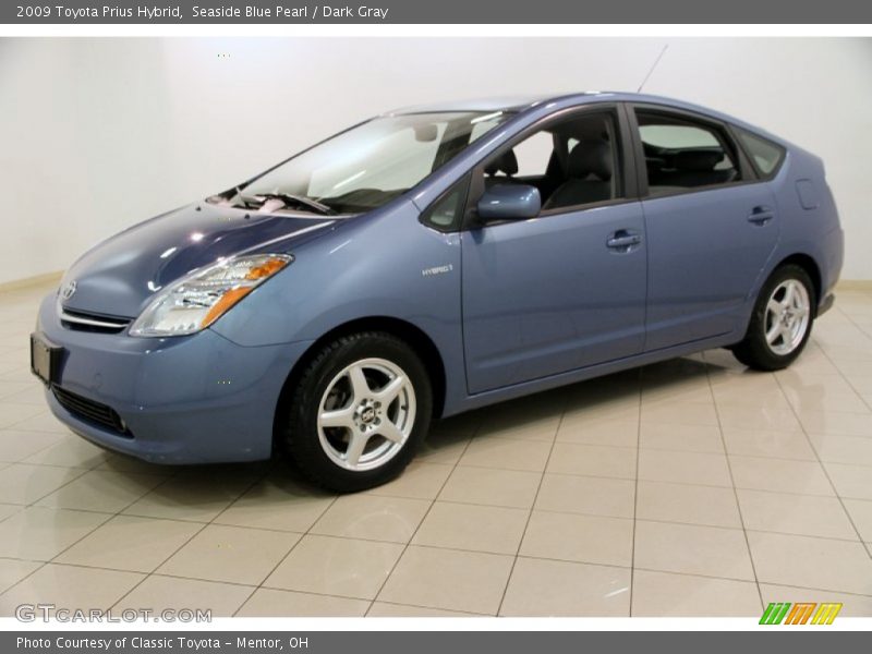 Seaside Blue Pearl / Dark Gray 2009 Toyota Prius Hybrid
