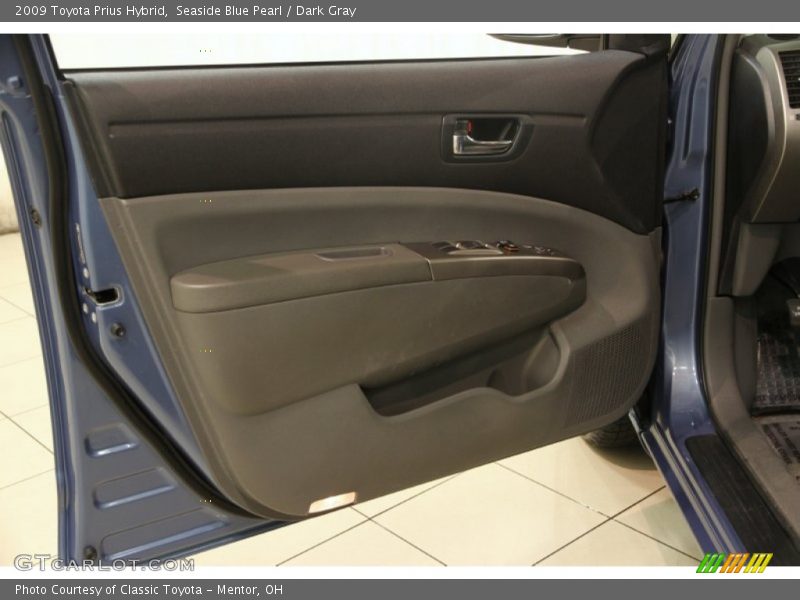 Seaside Blue Pearl / Dark Gray 2009 Toyota Prius Hybrid