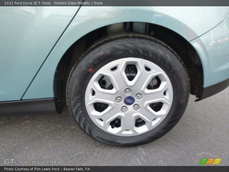 Frosted Glass Metallic / Stone 2012 Ford Focus SE 5-Door