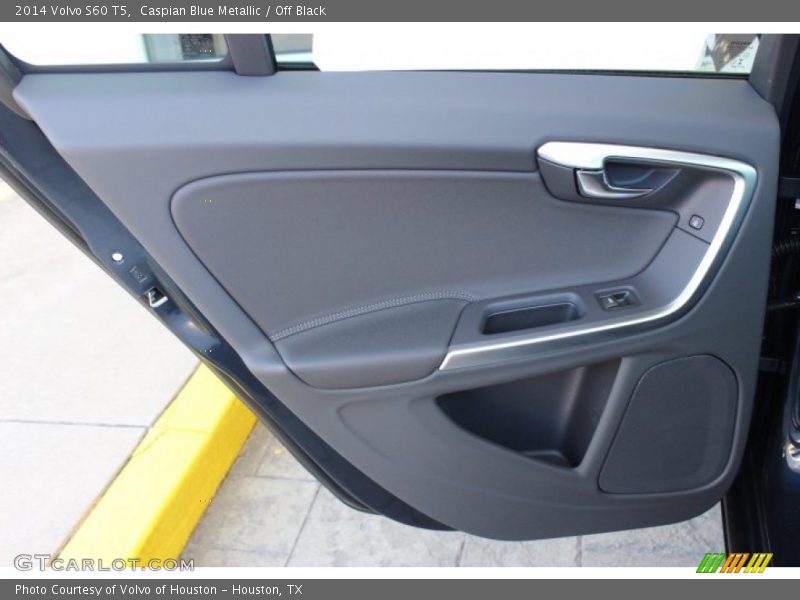 Caspian Blue Metallic / Off Black 2014 Volvo S60 T5