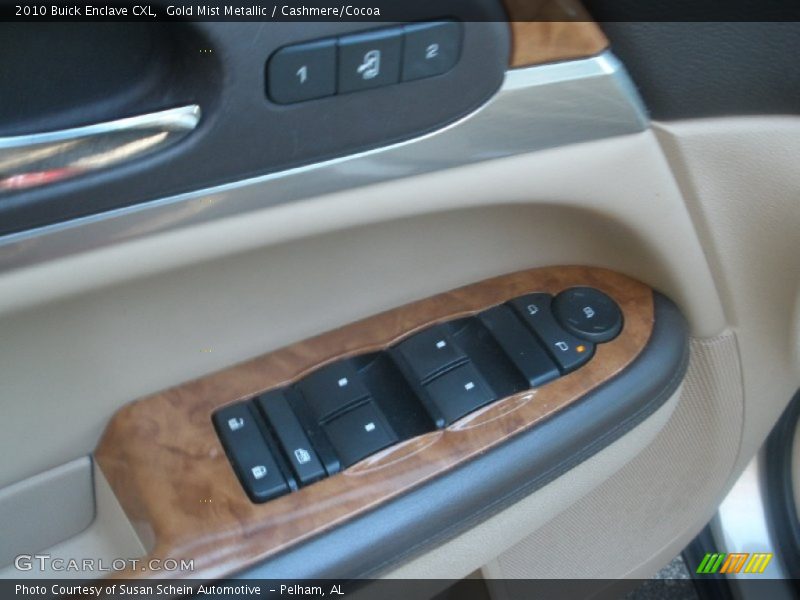 Gold Mist Metallic / Cashmere/Cocoa 2010 Buick Enclave CXL