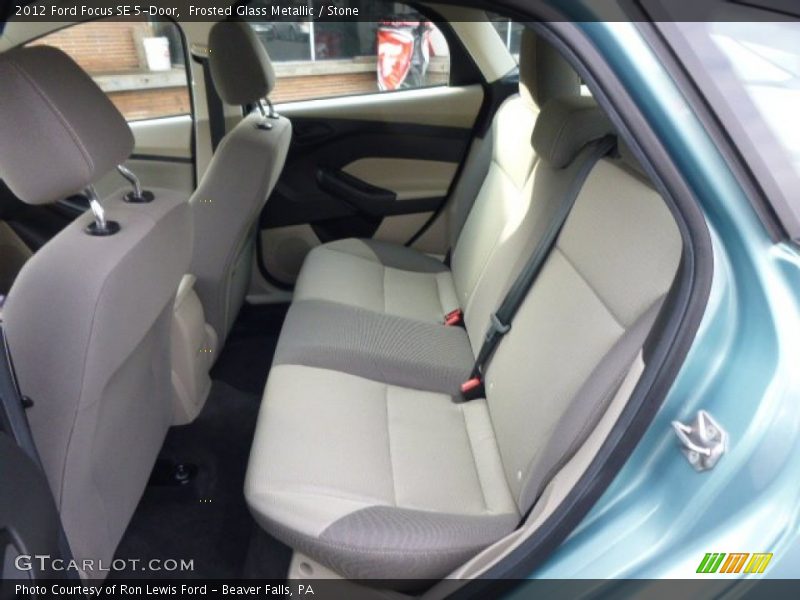 Frosted Glass Metallic / Stone 2012 Ford Focus SE 5-Door