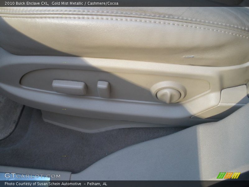 Gold Mist Metallic / Cashmere/Cocoa 2010 Buick Enclave CXL