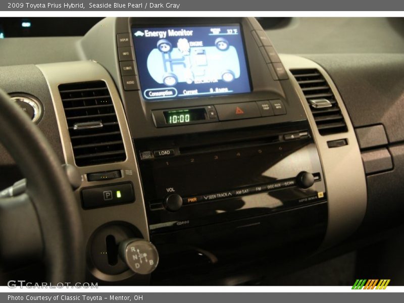 Seaside Blue Pearl / Dark Gray 2009 Toyota Prius Hybrid