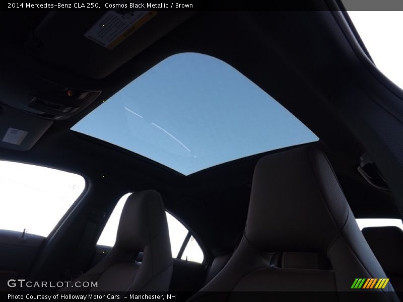 Cosmos Black Metallic / Brown 2014 Mercedes-Benz CLA 250