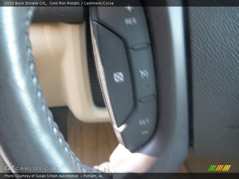 Gold Mist Metallic / Cashmere/Cocoa 2010 Buick Enclave CXL