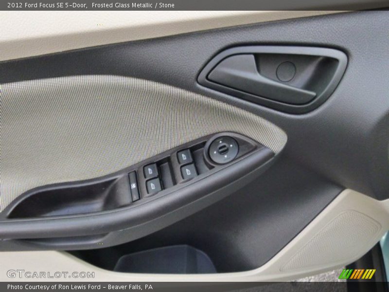 Frosted Glass Metallic / Stone 2012 Ford Focus SE 5-Door