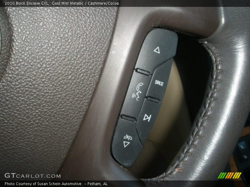 Gold Mist Metallic / Cashmere/Cocoa 2010 Buick Enclave CXL