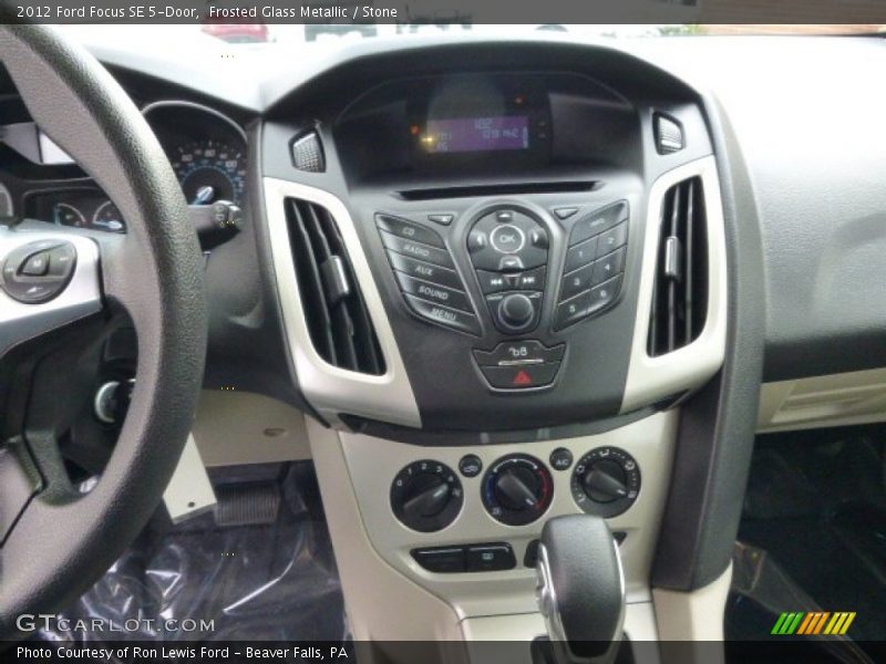 Frosted Glass Metallic / Stone 2012 Ford Focus SE 5-Door