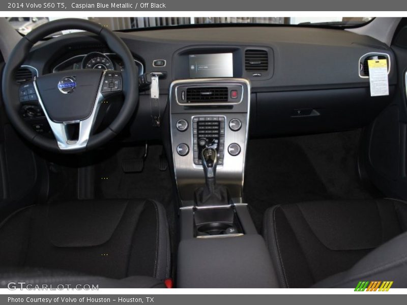 Caspian Blue Metallic / Off Black 2014 Volvo S60 T5