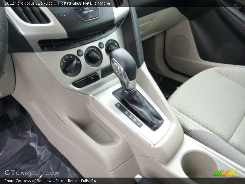 Frosted Glass Metallic / Stone 2012 Ford Focus SE 5-Door