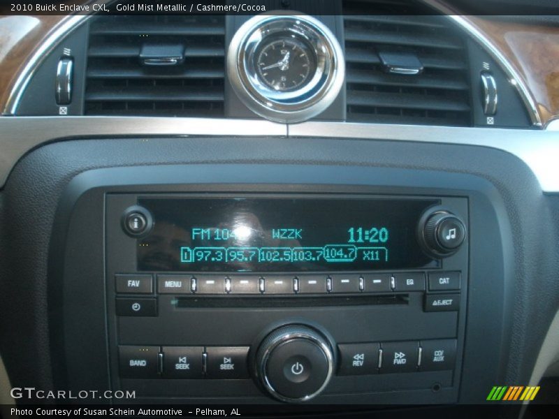 Gold Mist Metallic / Cashmere/Cocoa 2010 Buick Enclave CXL
