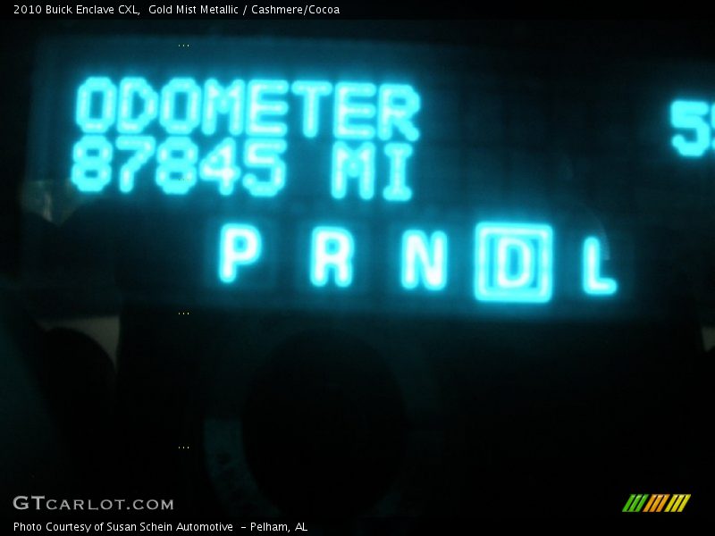 Gold Mist Metallic / Cashmere/Cocoa 2010 Buick Enclave CXL