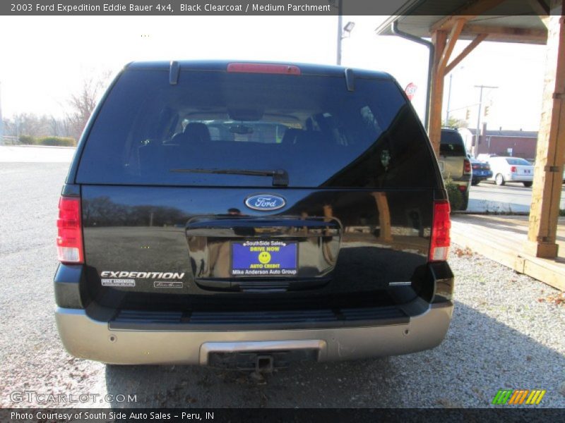 Black Clearcoat / Medium Parchment 2003 Ford Expedition Eddie Bauer 4x4