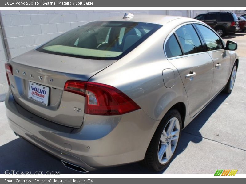 Seashell Metallic / Soft Beige 2014 Volvo S60 T5