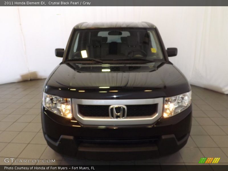 Crystal Black Pearl / Gray 2011 Honda Element EX