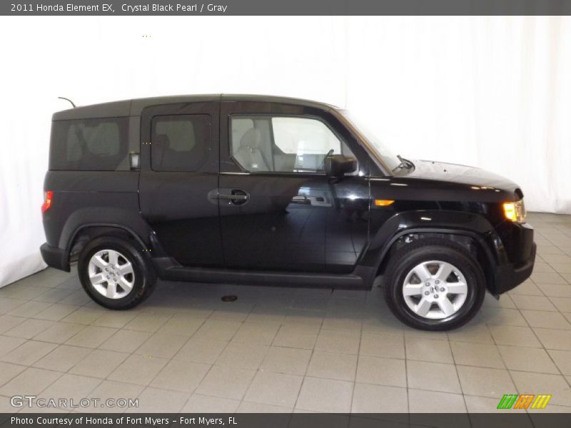 Crystal Black Pearl / Gray 2011 Honda Element EX