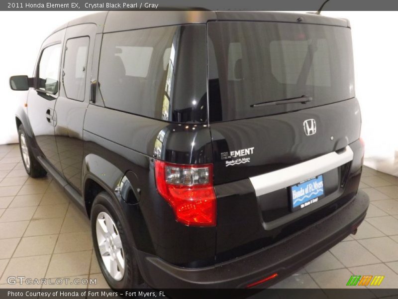 Crystal Black Pearl / Gray 2011 Honda Element EX