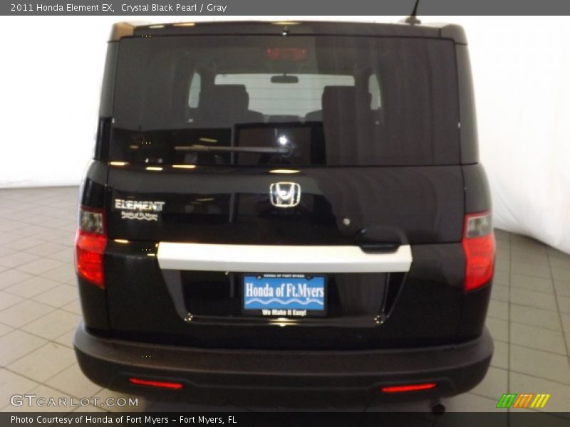 Crystal Black Pearl / Gray 2011 Honda Element EX