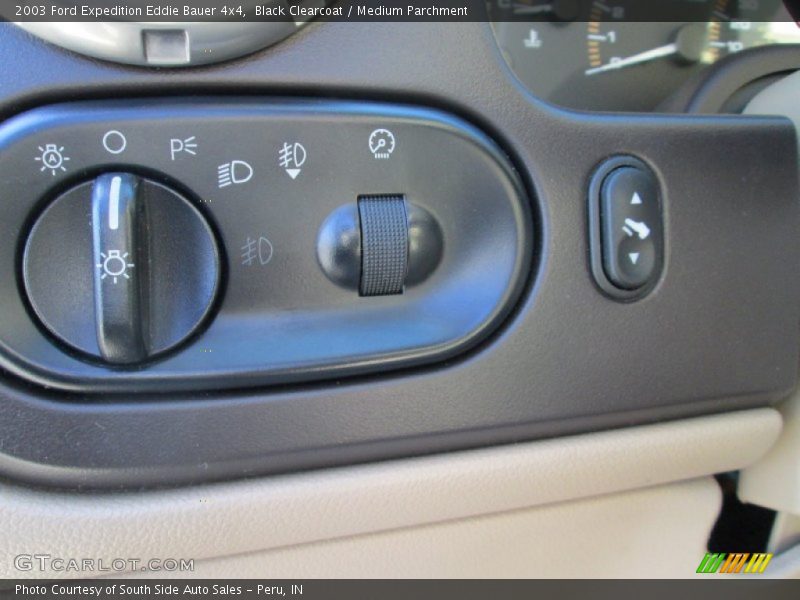 Black Clearcoat / Medium Parchment 2003 Ford Expedition Eddie Bauer 4x4