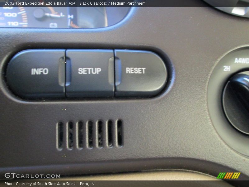 Black Clearcoat / Medium Parchment 2003 Ford Expedition Eddie Bauer 4x4