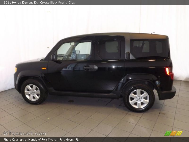 Crystal Black Pearl / Gray 2011 Honda Element EX