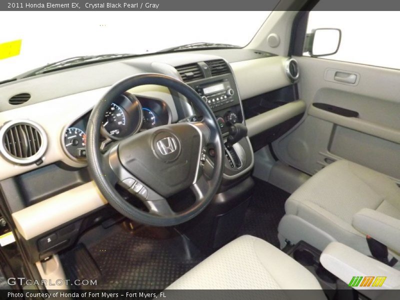 Gray Interior - 2011 Element EX 