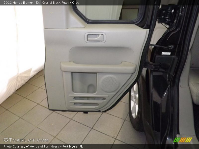 Crystal Black Pearl / Gray 2011 Honda Element EX