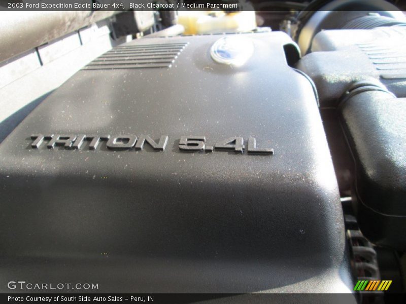 Black Clearcoat / Medium Parchment 2003 Ford Expedition Eddie Bauer 4x4