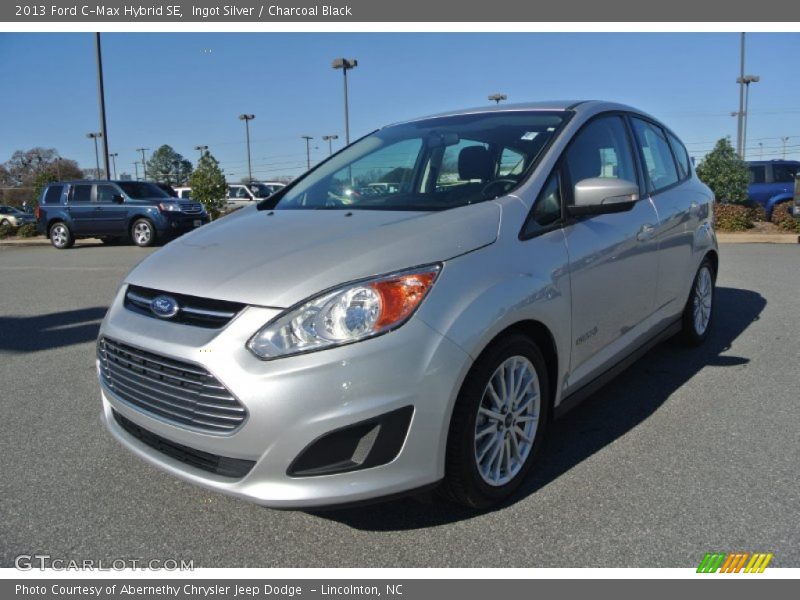 Ingot Silver / Charcoal Black 2013 Ford C-Max Hybrid SE