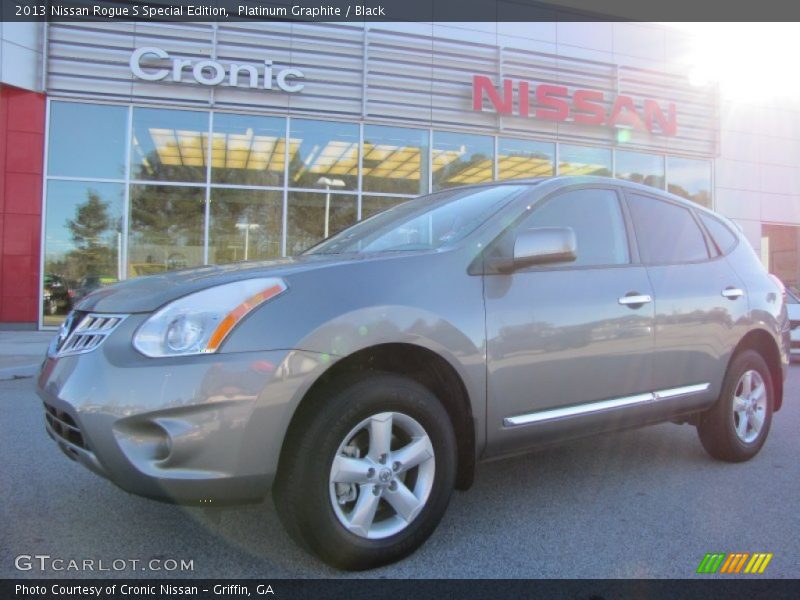 Platinum Graphite / Black 2013 Nissan Rogue S Special Edition