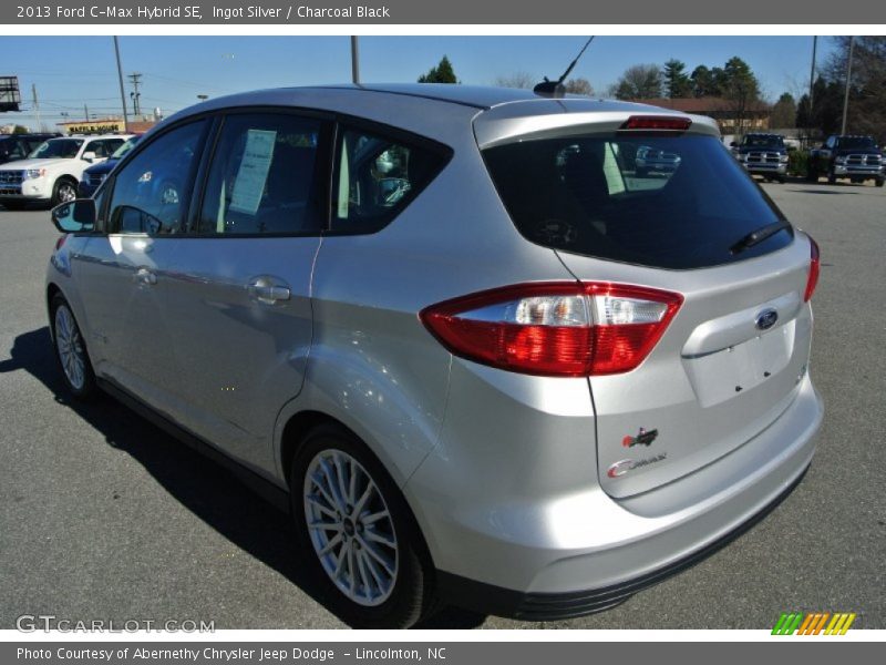 Ingot Silver / Charcoal Black 2013 Ford C-Max Hybrid SE