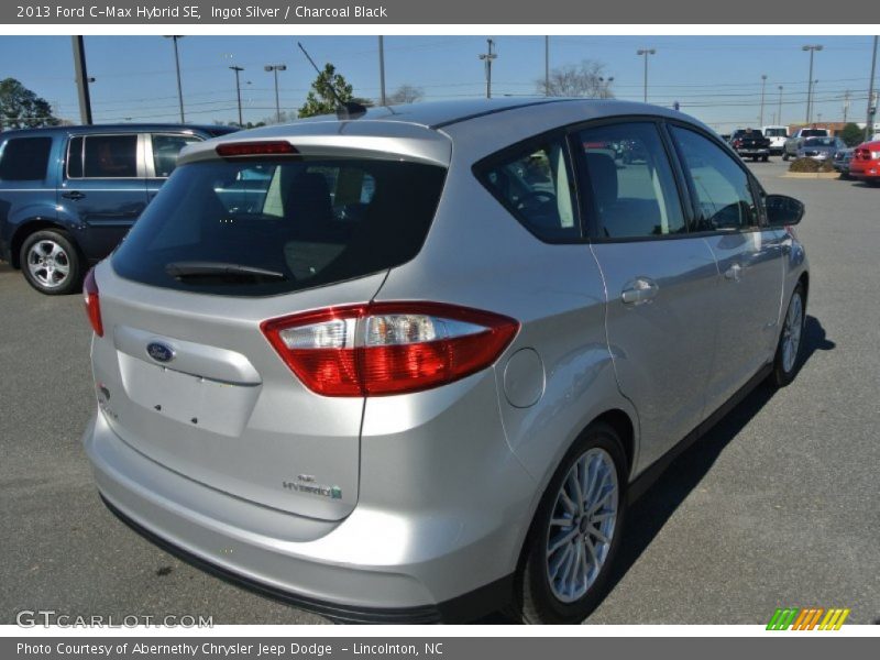 Ingot Silver / Charcoal Black 2013 Ford C-Max Hybrid SE