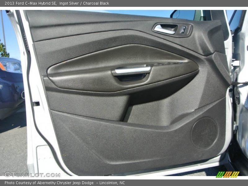 Ingot Silver / Charcoal Black 2013 Ford C-Max Hybrid SE