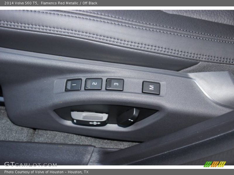Flamenco Red Metallic / Off Black 2014 Volvo S60 T5