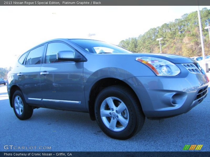 Platinum Graphite / Black 2013 Nissan Rogue S Special Edition