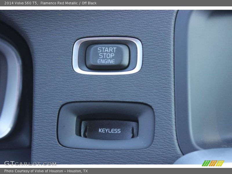 Flamenco Red Metallic / Off Black 2014 Volvo S60 T5
