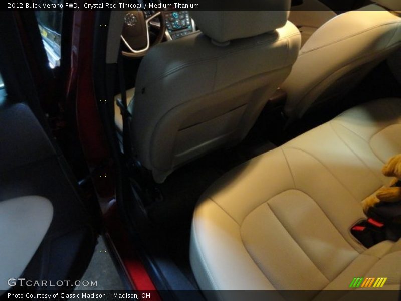 Crystal Red Tintcoat / Medium Titanium 2012 Buick Verano FWD