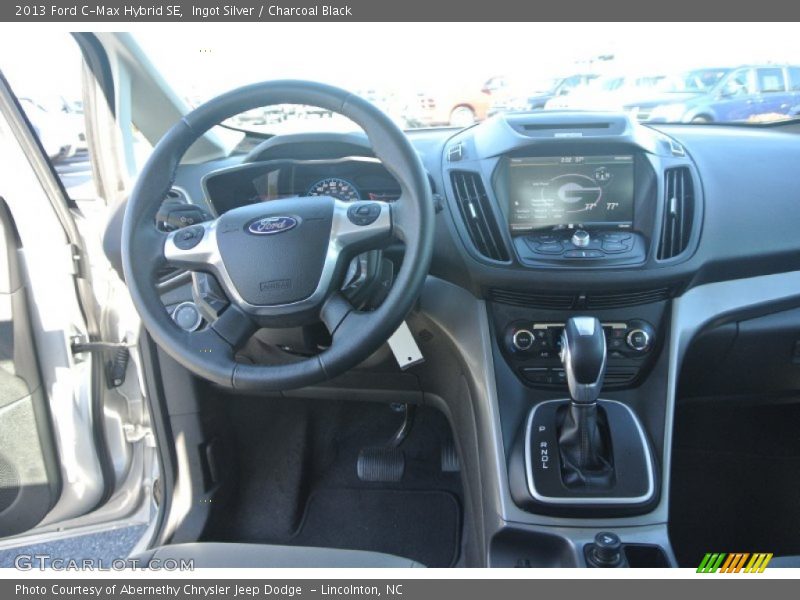 Ingot Silver / Charcoal Black 2013 Ford C-Max Hybrid SE