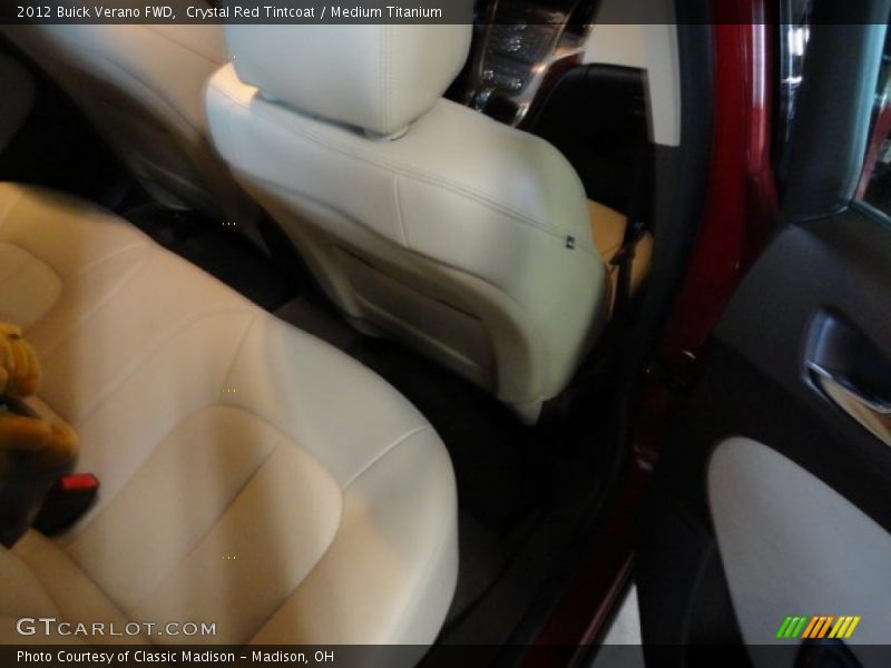 Crystal Red Tintcoat / Medium Titanium 2012 Buick Verano FWD
