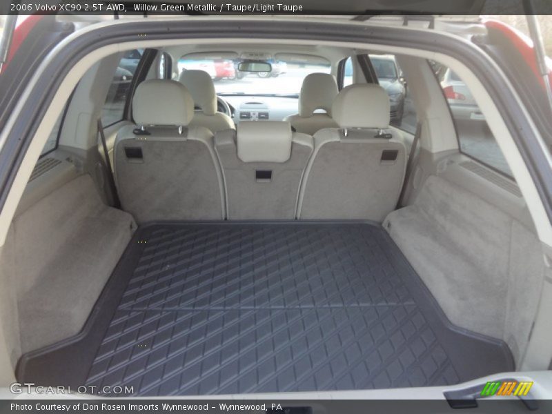 Willow Green Metallic / Taupe/Light Taupe 2006 Volvo XC90 2.5T AWD
