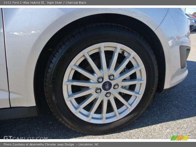 Ingot Silver / Charcoal Black 2013 Ford C-Max Hybrid SE