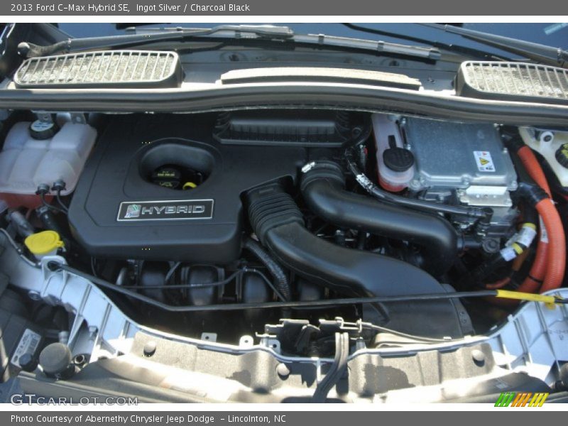 Ingot Silver / Charcoal Black 2013 Ford C-Max Hybrid SE