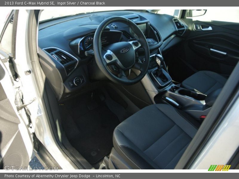 Ingot Silver / Charcoal Black 2013 Ford C-Max Hybrid SE