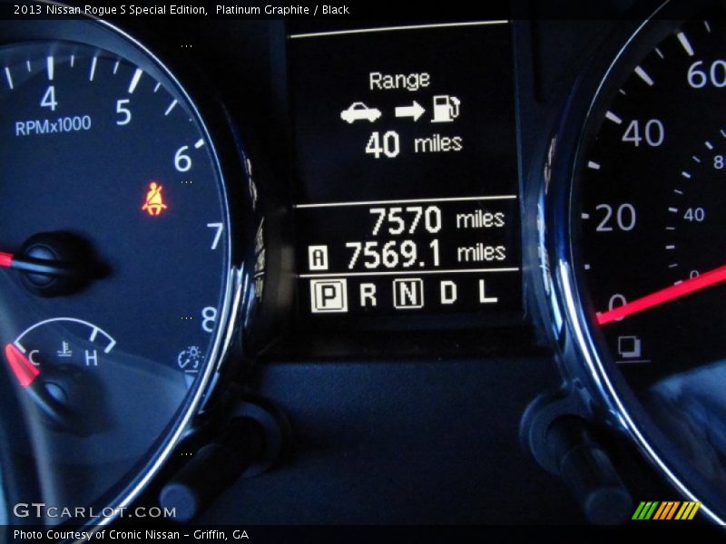 Platinum Graphite / Black 2013 Nissan Rogue S Special Edition