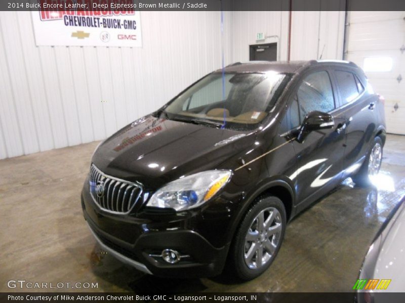 Deep Espresso Brown Metallic / Saddle 2014 Buick Encore Leather