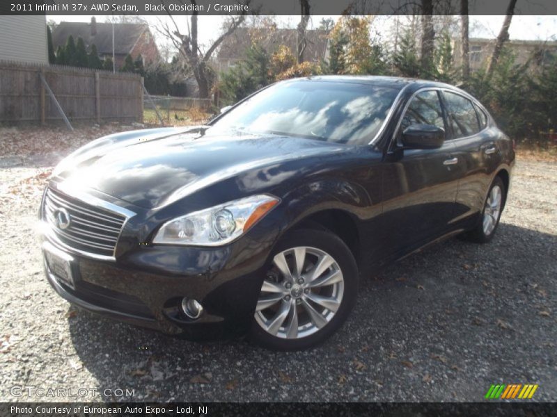 Black Obsidian / Graphite 2011 Infiniti M 37x AWD Sedan