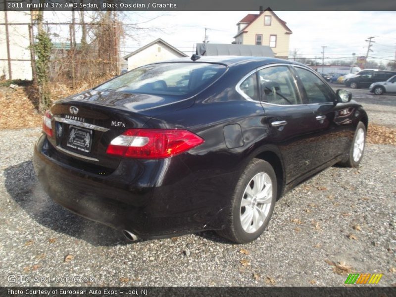 Black Obsidian / Graphite 2011 Infiniti M 37x AWD Sedan