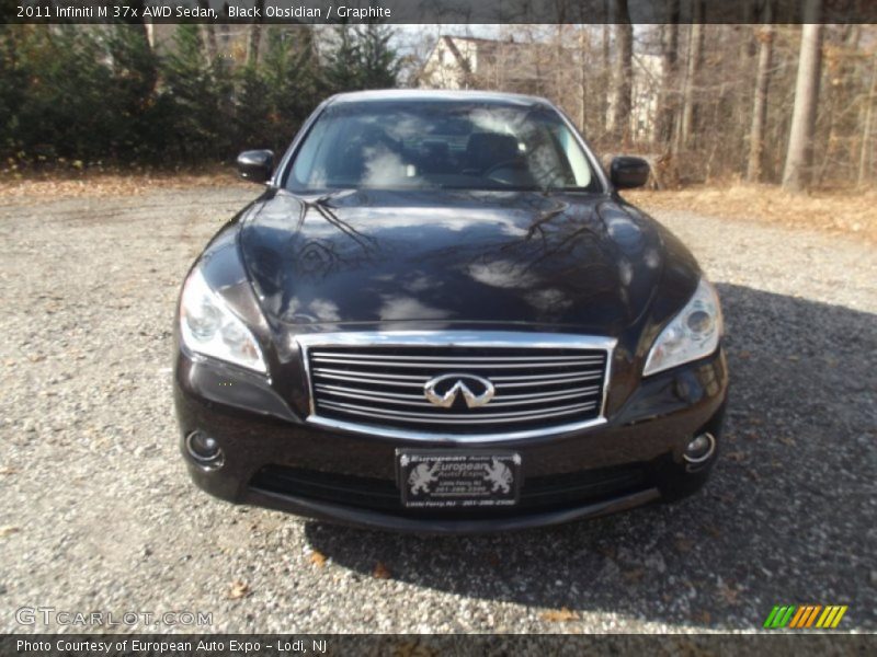 Black Obsidian / Graphite 2011 Infiniti M 37x AWD Sedan