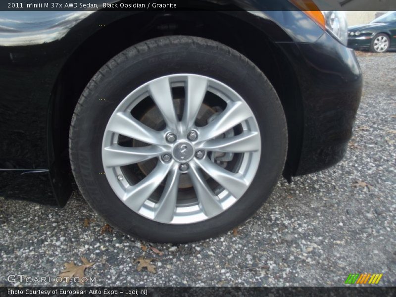 Black Obsidian / Graphite 2011 Infiniti M 37x AWD Sedan